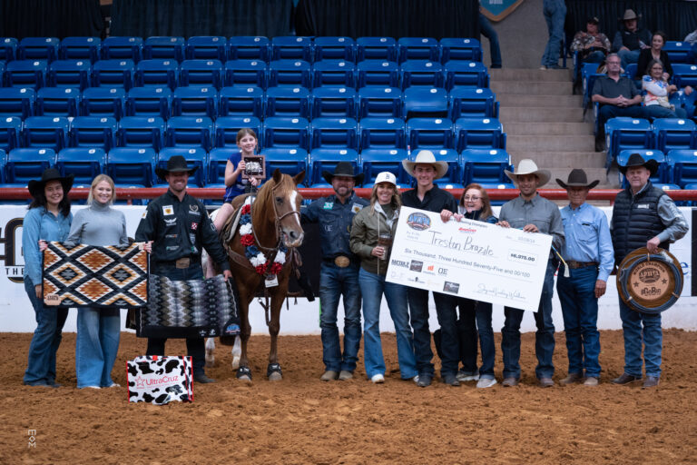 Treston Brazile after winning the 2024 ARHFA Non-Pro.