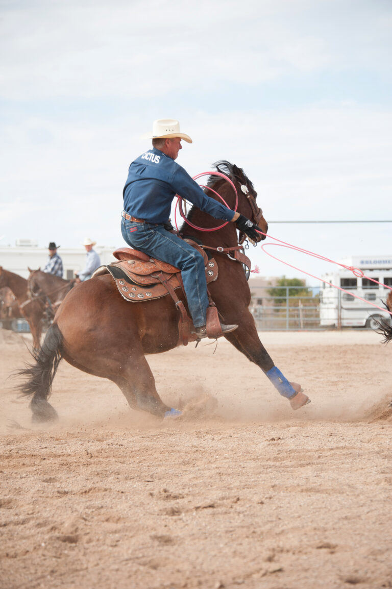 Clay O'Brien Cooper heeling
