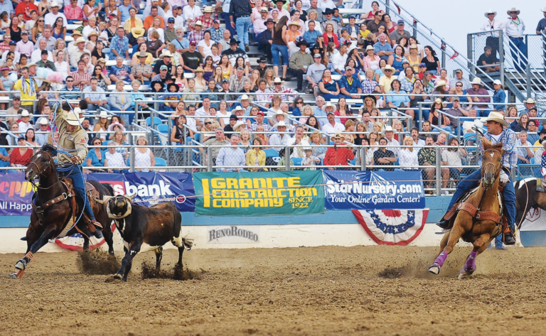 Sartain spins the short-round steer at Reno in 2008 for Richard.